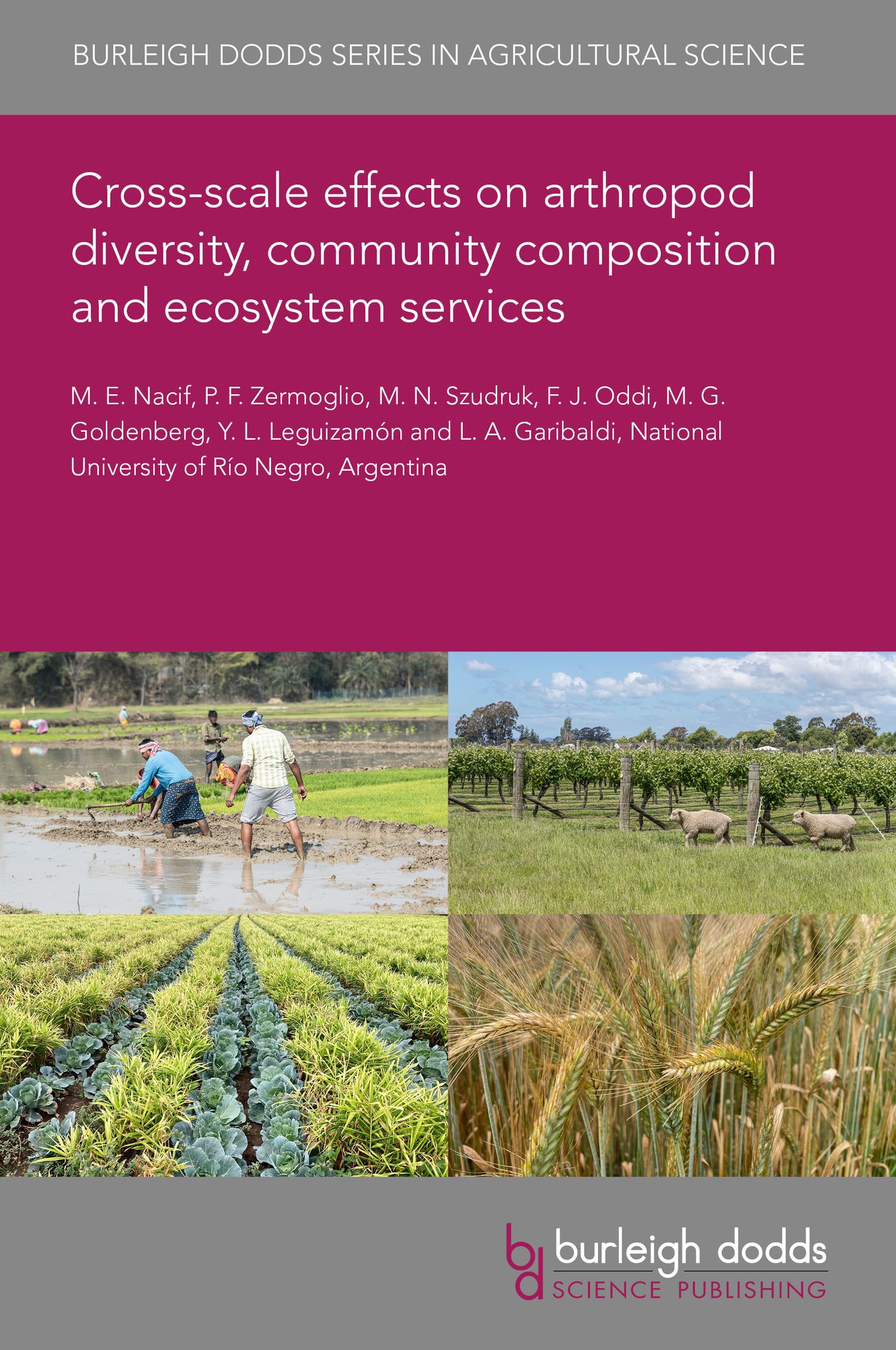 Cover image for Cross-scale effects on arthropod diversity, community composition and ecosystem services ISBN 9781835459119
